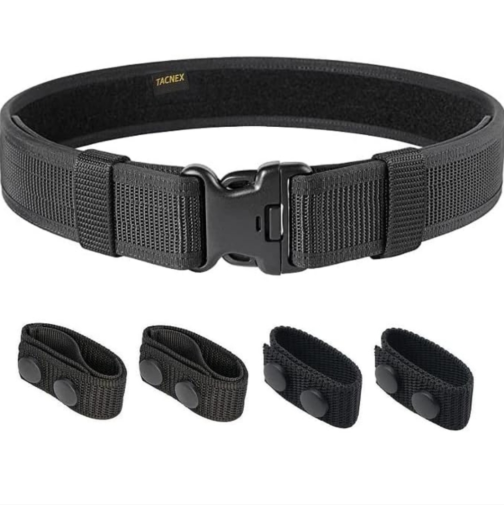 TACNEX Duty Belt Police Law Enforcement Security Work Patrol Gear Belt (Small)